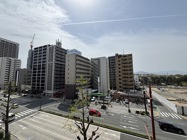 メインバルコニーからの眺望