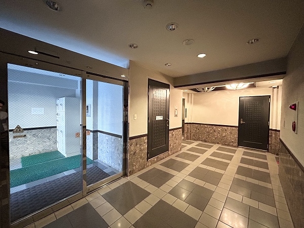 お手入れの行き届いたエントランス　