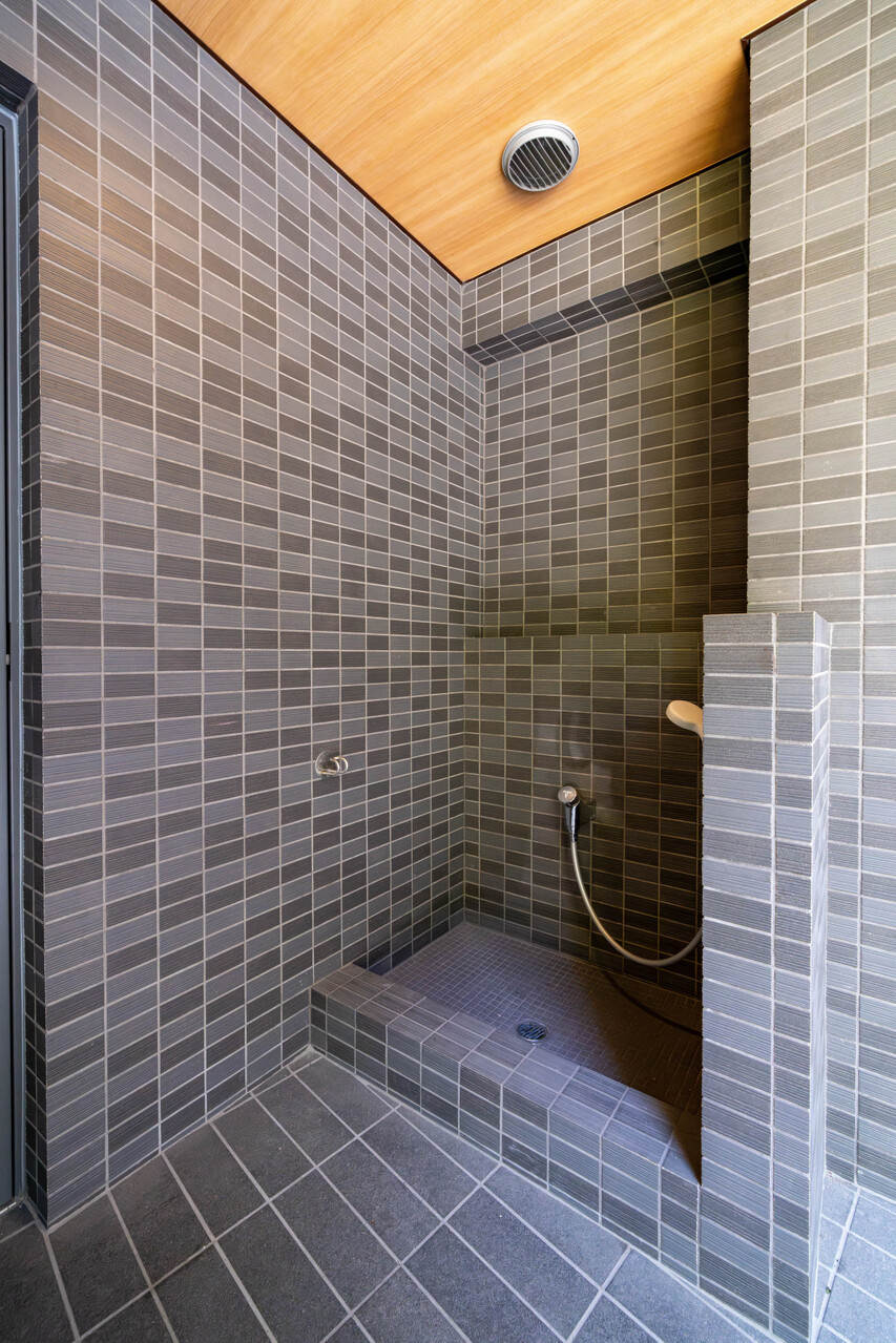 ペット足洗い場です。