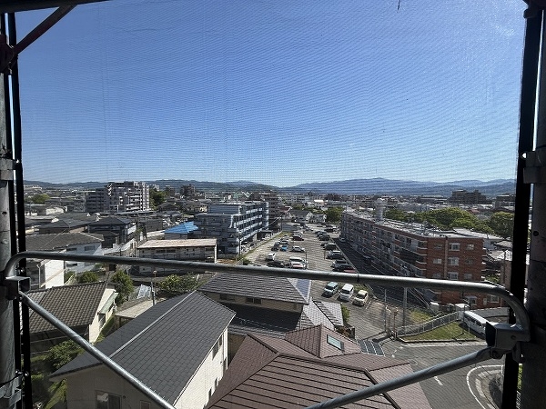 10階建6階部分、眺望良好。