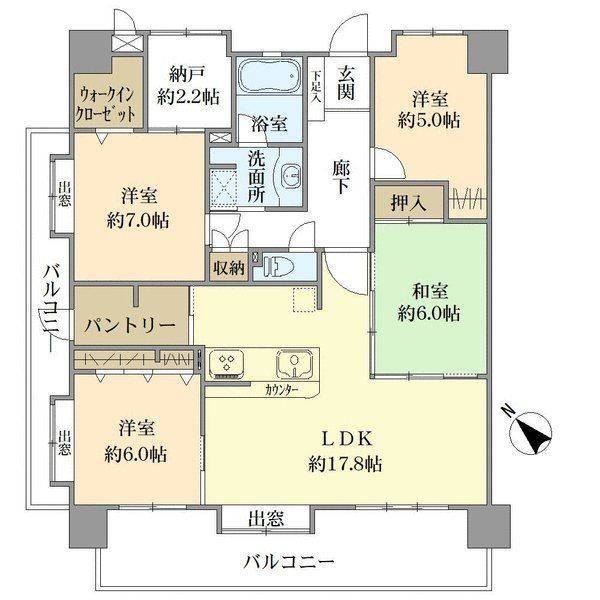 間取図(平面図)