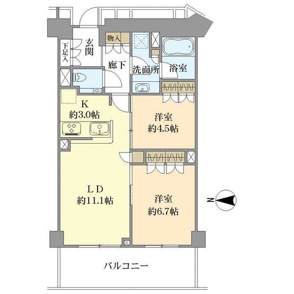 間取図(平面図)