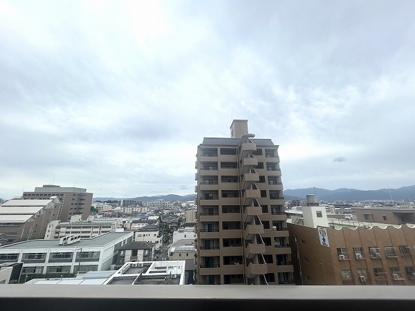 9階部分の為、眺望は開放的です。