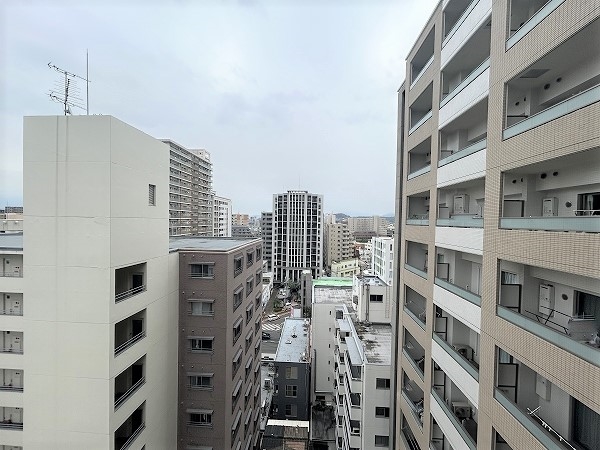 12階からの眺望は魅力的です。