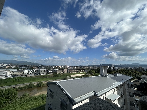 東向き眺望。