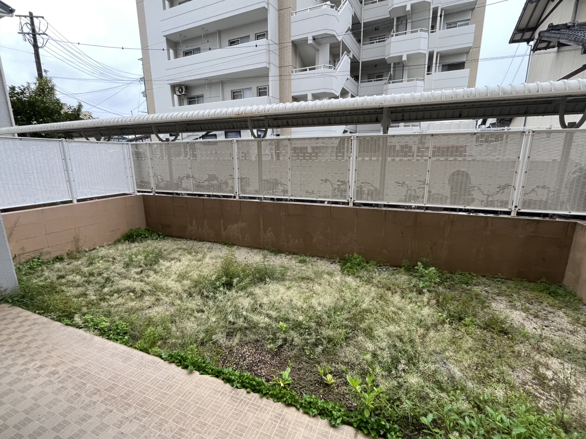 専用の庭付きのお部屋です！