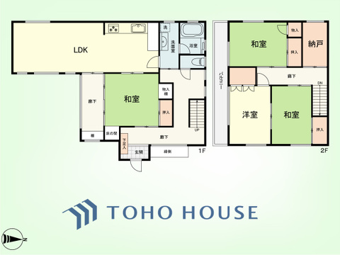 4SLDK　建物面積132.37平米、土地面積239.01平米