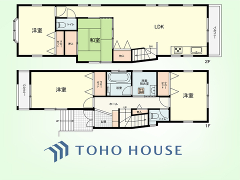 4LDK　建物面積107.79平米、土地面積139.57平米