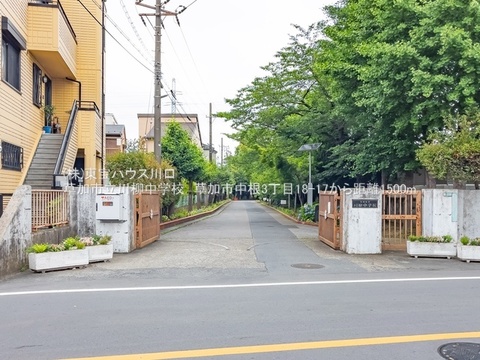 草加市立川柳中学校　1500ｍ