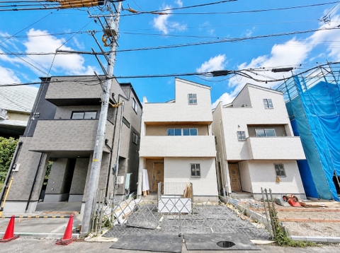 真ん中が2号棟