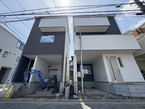 全体外観（1号棟は右側）