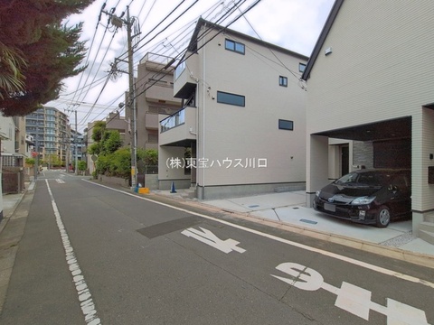 前面道路含む現地