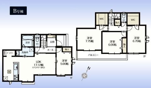 木造2階建て。長期優良住宅。性能評価書6項目において最高等級を取得。