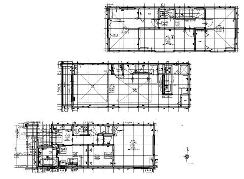 木造3階建て2SLDK。納戸2室は部屋として使用可（4LDKにも可）