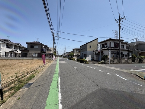 前面道路含む現地