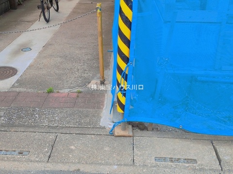 前面道路含む現地