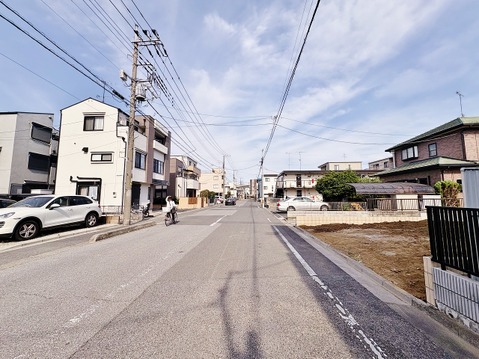 前面道路含む現地(2026年6月上旬撮影)