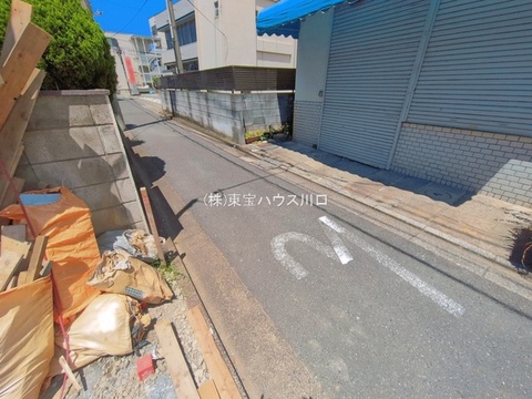 前面道路含む現地