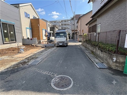 前面道路含む現地