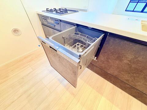 家事の時短に役立つ食洗機。省スペースのビルトインタイプ(施工例)