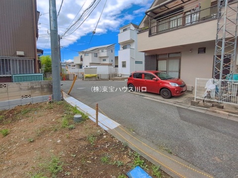 前面道路含む現地