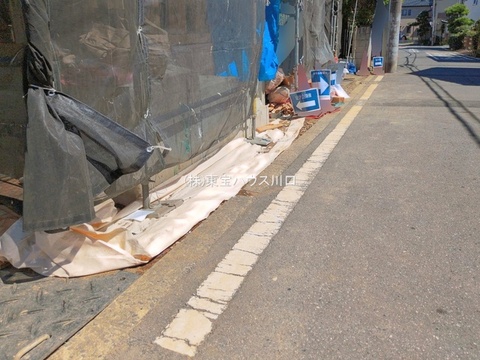 前面道路含む現地