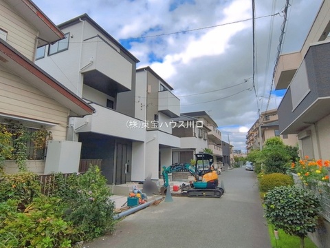 前面道路含む現地