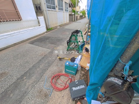前面道路含む現地