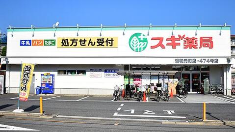 スギ薬局浦和元町店まで約811m