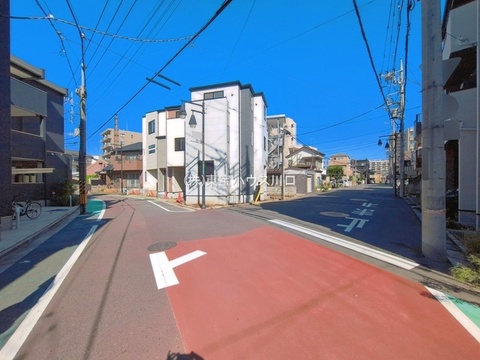 前面道路含む現地