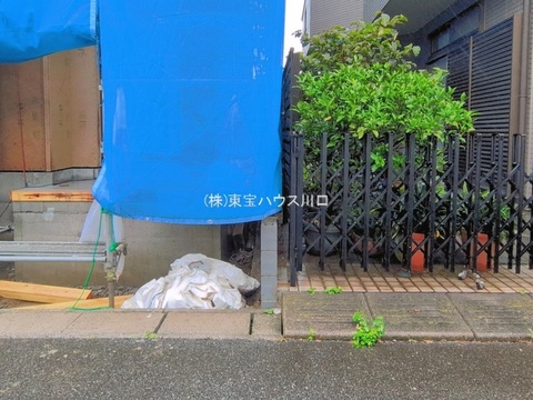 前面道路含む現地