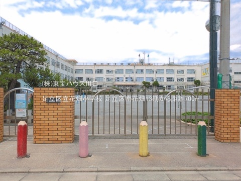 足立区立花畑小学校 700m