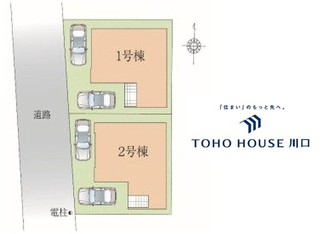 区画図・1号棟