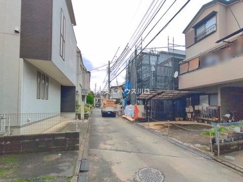 前面道路含む現地