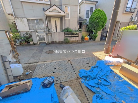 前面道路含む現地