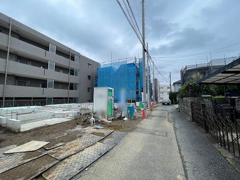 前面道路含む現地