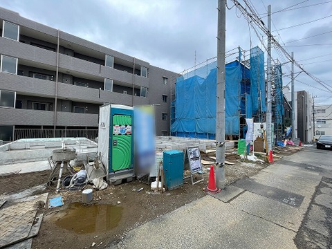 前面道路含む現地