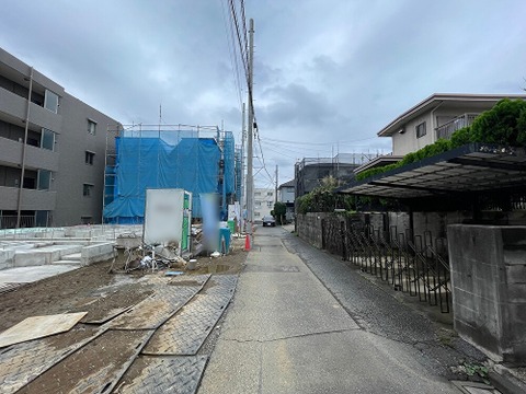 前面道路含む現地