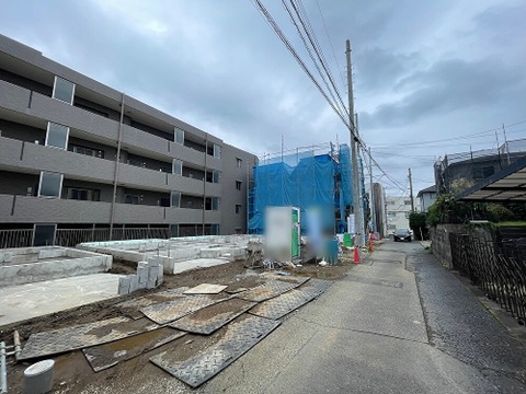 前面道路含む現地