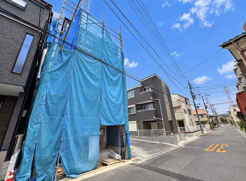 前道路含む現地現況。2026年9月下旬撮影。