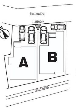 B号棟区画図