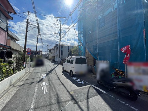 前面道路含む現地写真