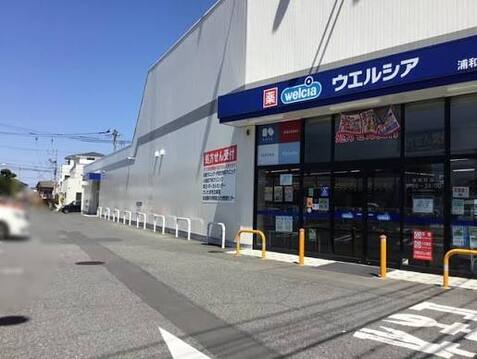 ウエルシア浦和木崎店まで750m