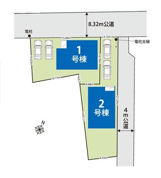 区画図・1号棟