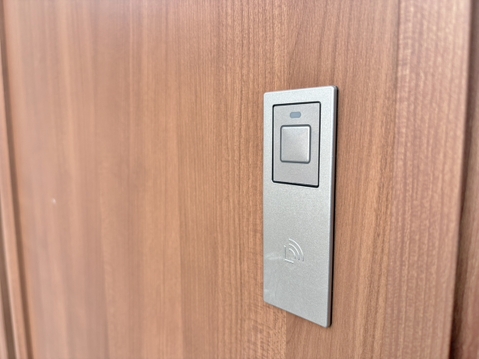 共通設備：スマートキー（写真は1号棟）