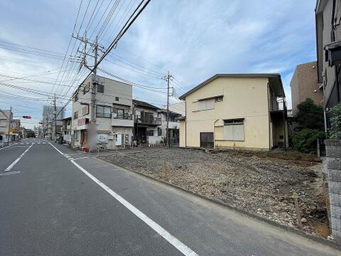 前道路含む現地現況。2026年10月中旬撮影
