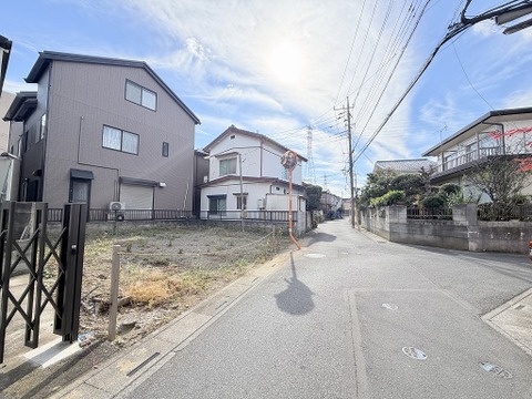 前面道路含む現地写真