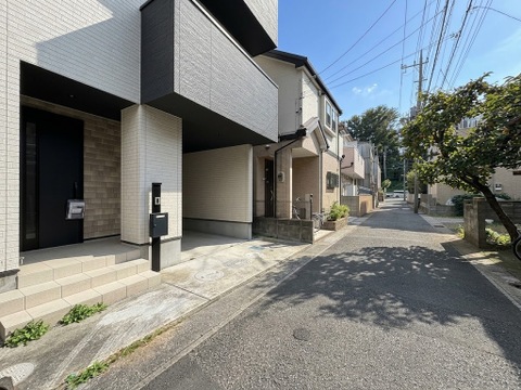 前道路含む現地現況。