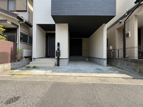 前道路含む現地現況。