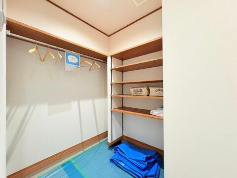 大きなお荷物をお持ちの方や、お荷物が多い方でも安心のスペースです。